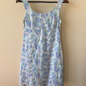 Like-new vintage Laura Ashley linen dress